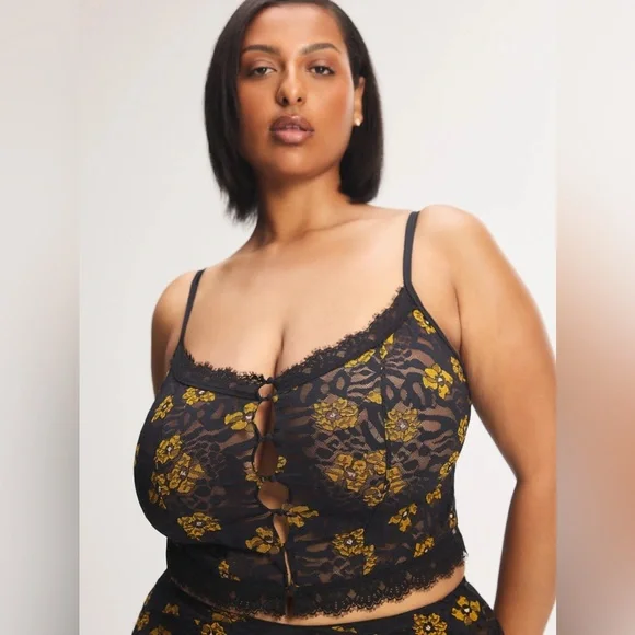 Savage X Fenty Feline Floral Cami 3X - Picture 3 of 8